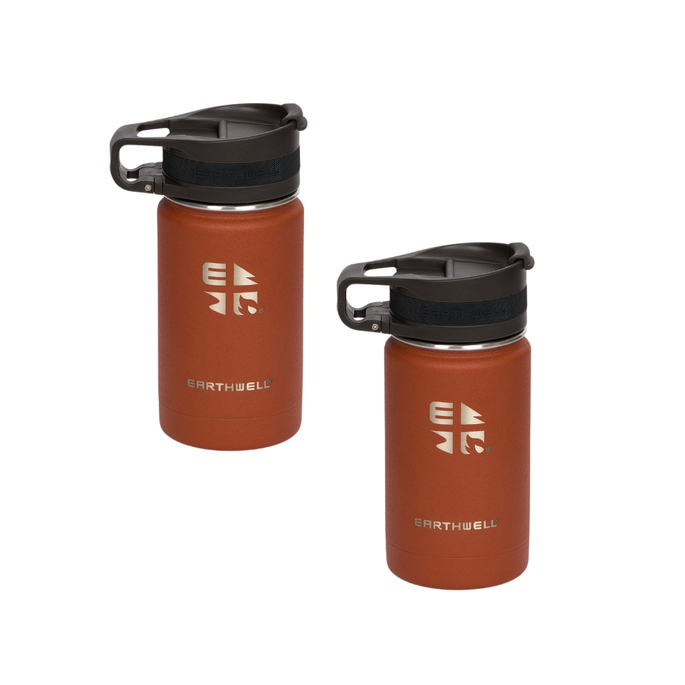 Earthwell Roaster™ Loop Bottle 350ml - Twin Pack - 3 Colours