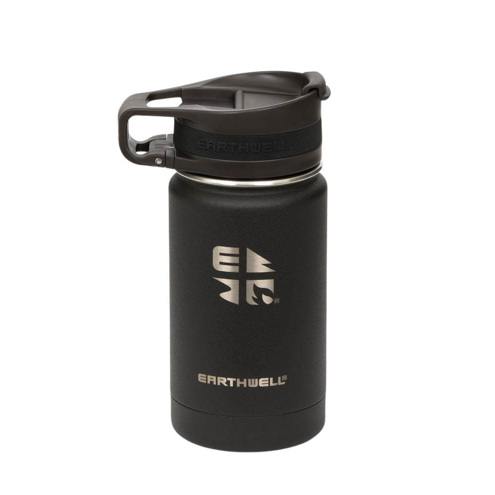 Earthwell Vacuum Bottle Roaster™ Loop Bottle 350ml - Black