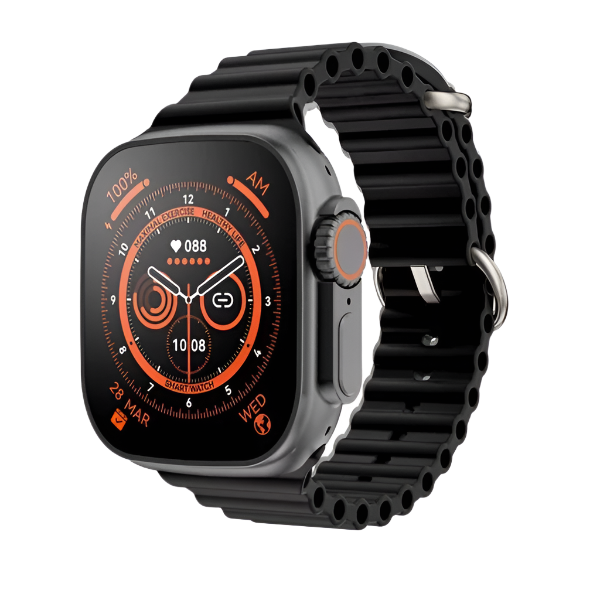 WS85 Ultra Smart Watch - Black
