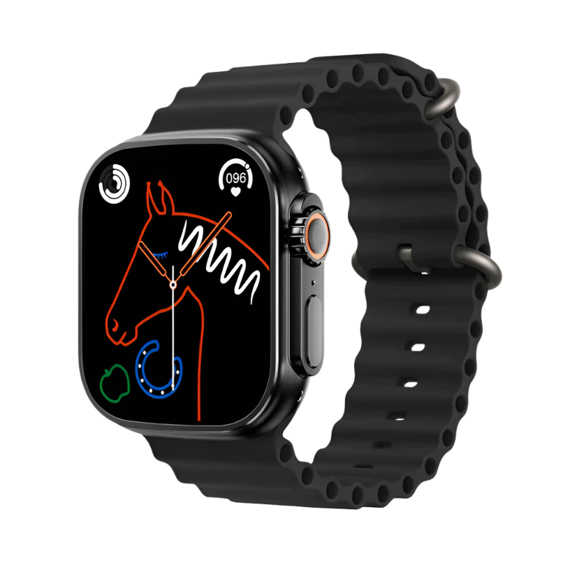 WS85 Ultra Smart Watch - Black