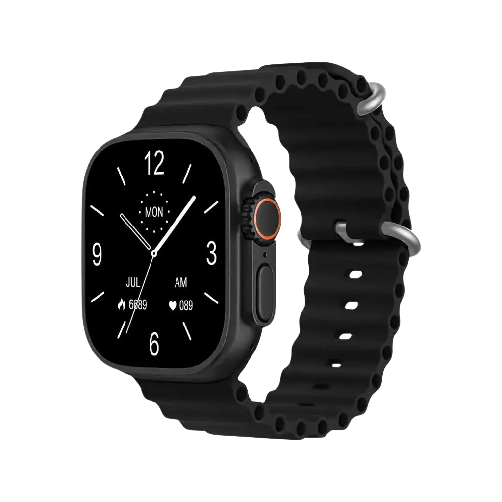 WS85 Ultra Smart Watch - Black