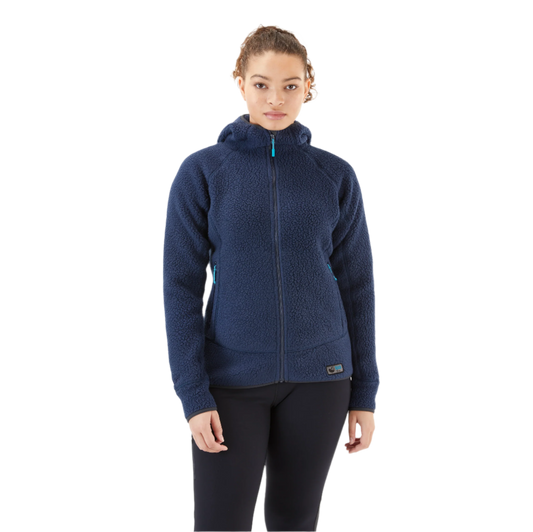 Rab Shearling Women's Jacket Deep Ink - size 8