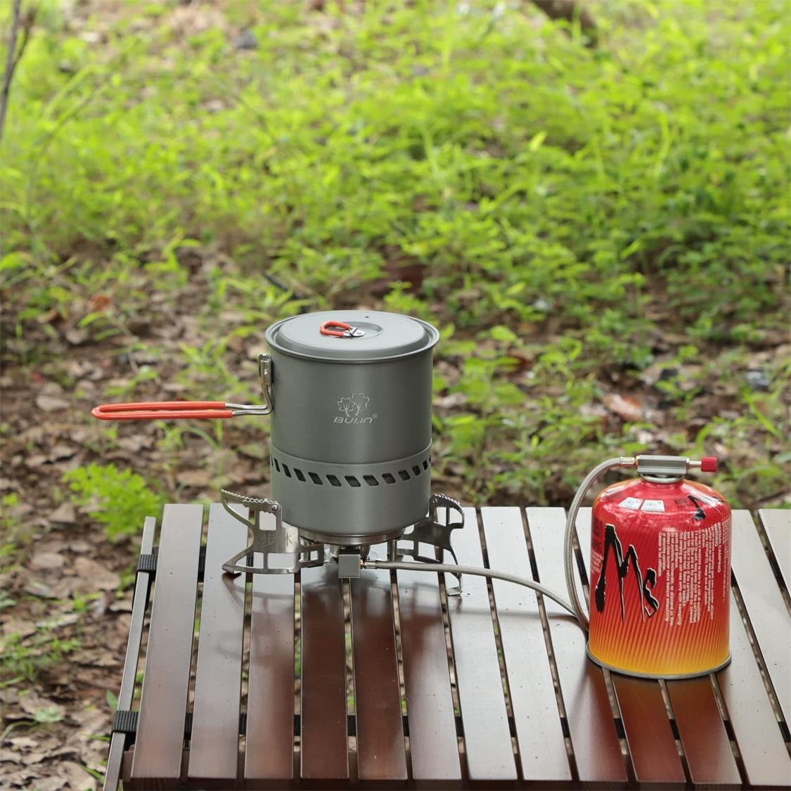 BULIN Camping Cooking Pot with Heat Exchanger (5)