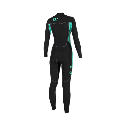 Buell RB1 Accelerator Steamer Womens 3/2  Black Aqua