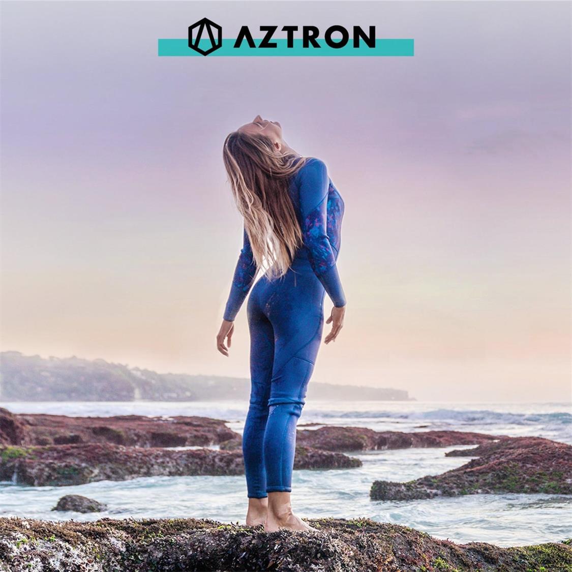Aztron Aurora Women's 3/2mm back zip steamer
