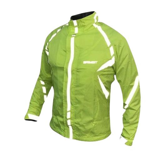 Brave Waterproof Jacket - Fluro Lime - 3XL