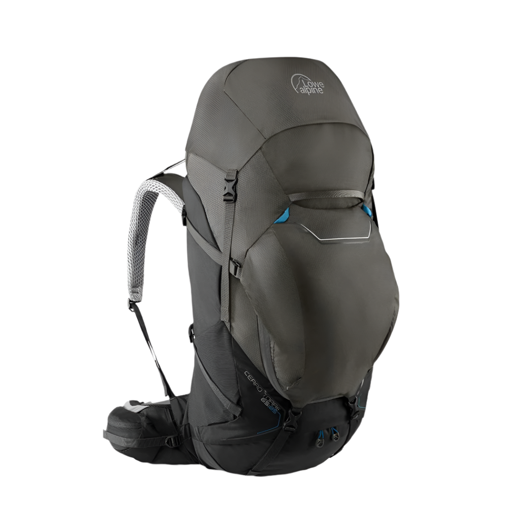 Lowe Alpine Men's Cerro Torre 65:85 Pack Black/Greyhound