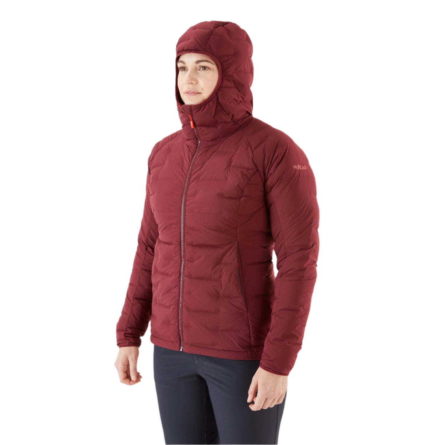 RAB Cubit Stretch Down Hoody Women's Deep Heather