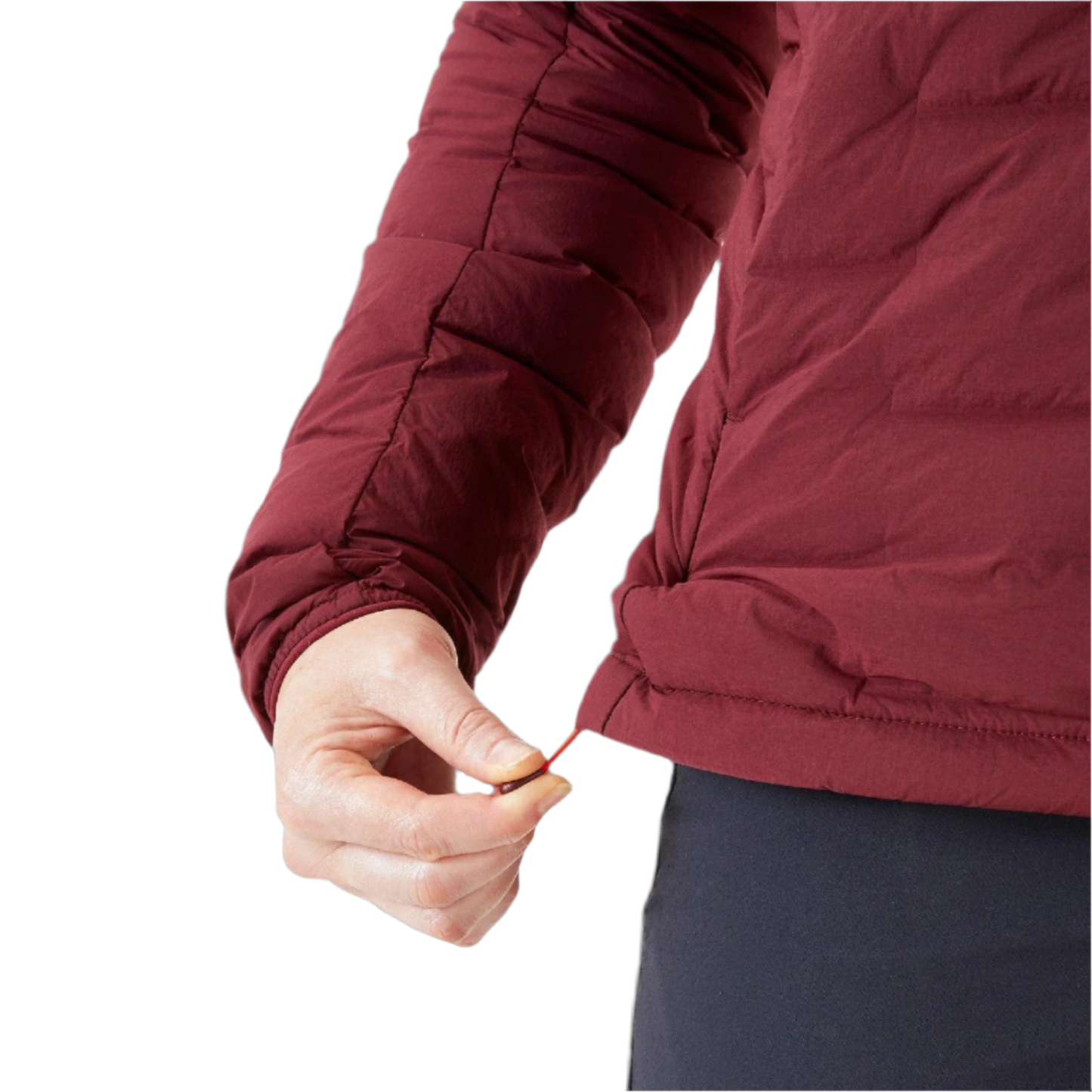 RAB Cubit Stretch Down Hoody Women's Deep Heather