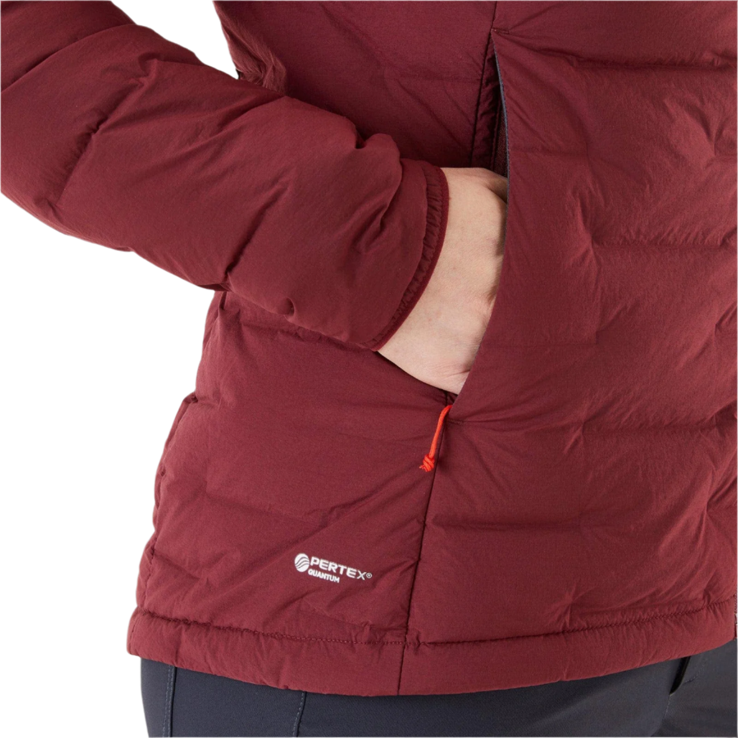 RAB Cubit Stretch Down Hoody Women's Deep Heather