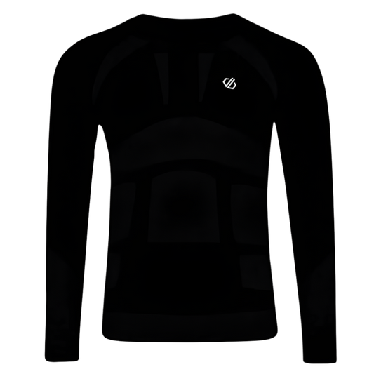 Dare2b Men's In The Zone Base Layer Long Sleeve Top Black