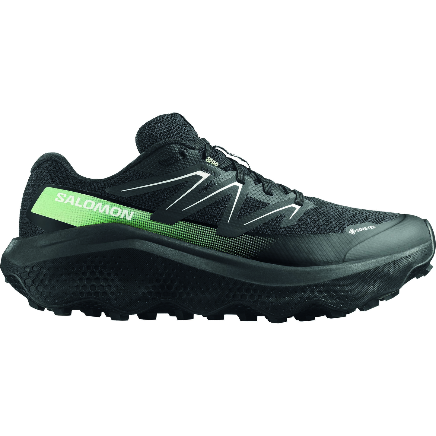 Salomon Men's Ultra Flow 2 Gtx-Black/Black/Patina Green