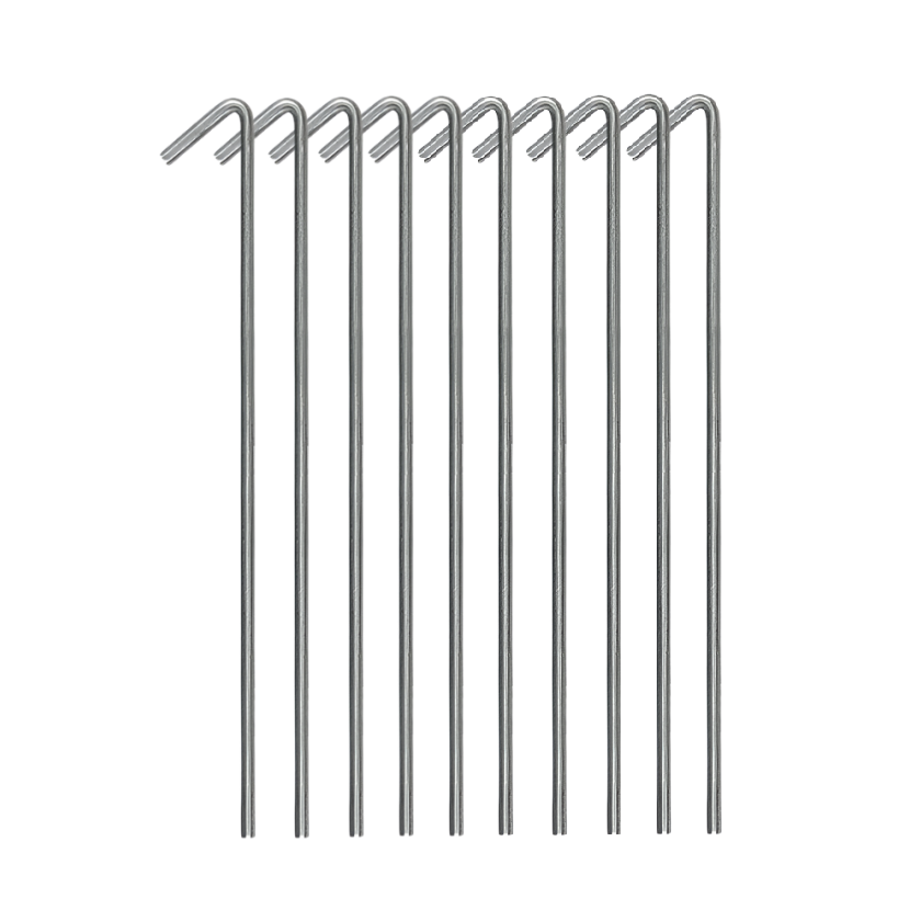 OZTrail Galvanised Tent Peg 10 pack