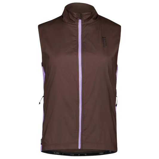 Mons Royale Redwood Women's Vest - Cedar / Lupin