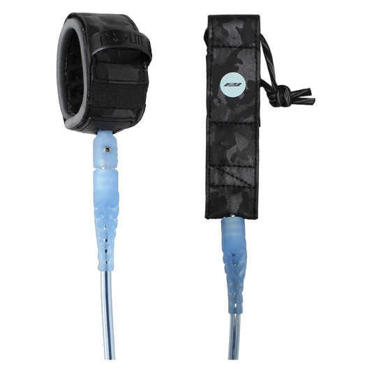 Prolite Freesurf Double Swivel Leash 6ft5 Blue / Black
