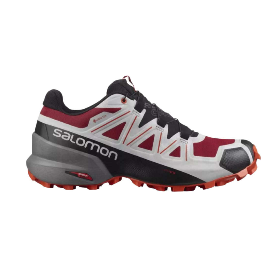Salomon Speedcross 5 Gtx-Chili Pepper/Pearl Blue/Cherry Tomato-8.5