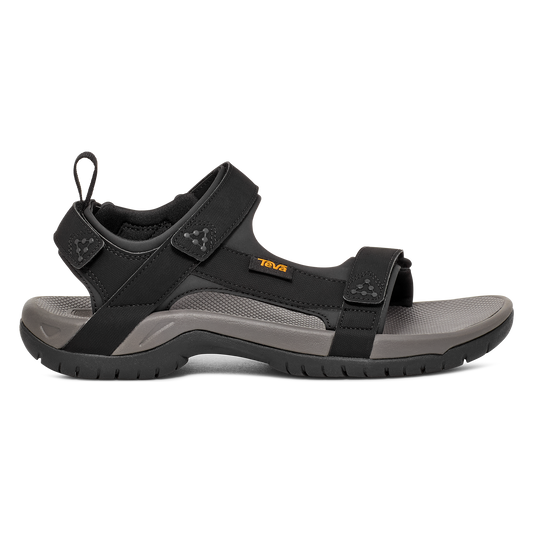 Teva Meacham men's sandal in Black, side view