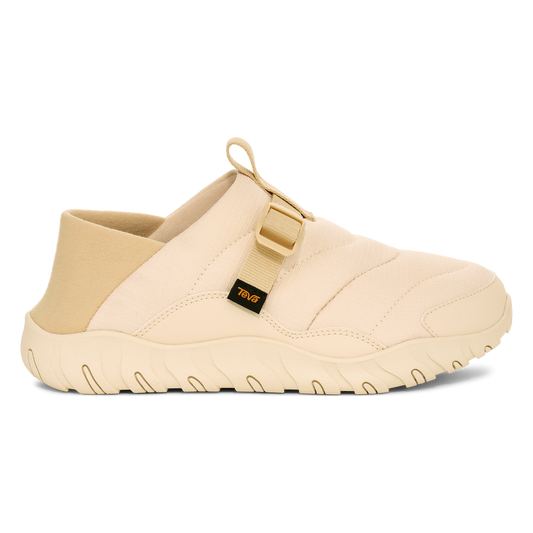 Teva ReEmber Camp women's slip-on shoe in Cloud Cream, side view