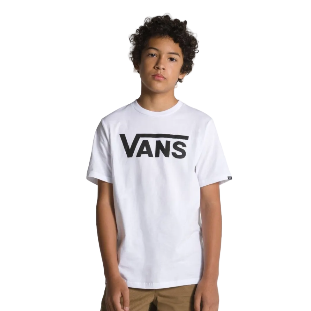 Vans Classic Boys Tee White
