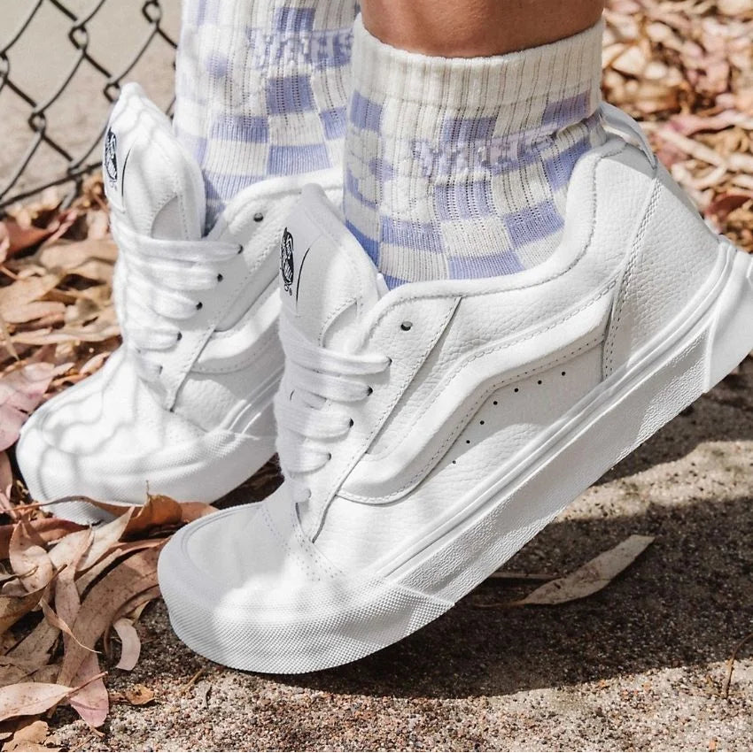 Vans Knu Skool Leather Men's Shoe True White