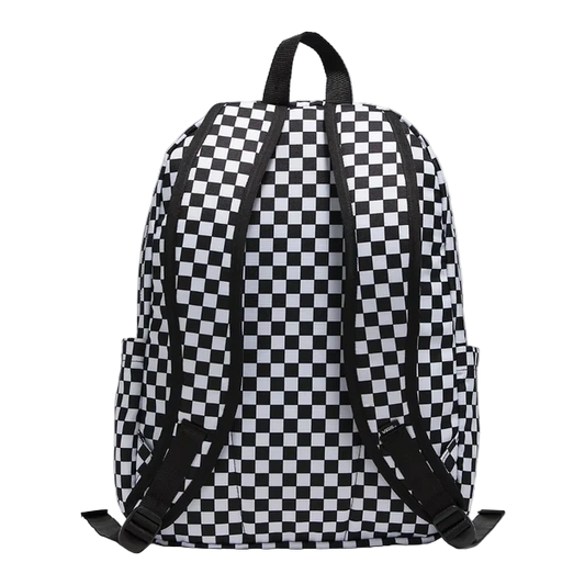 Vans Old Skool Check Backpack - Black White