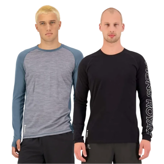 Mons Royale Temple Men's LS Top - Two Colours