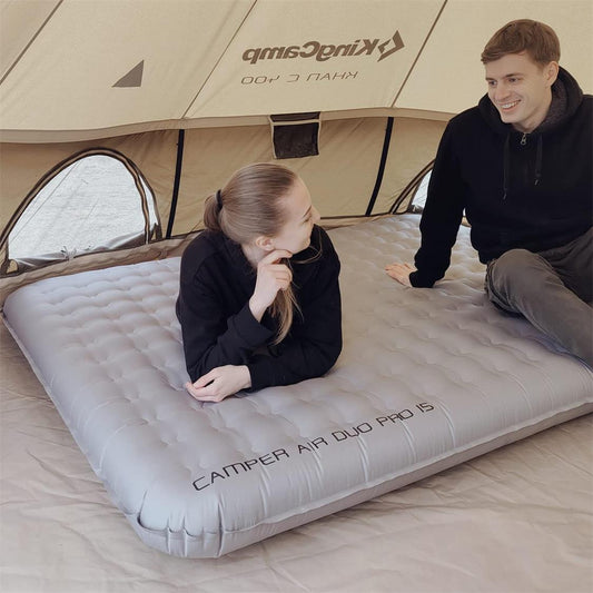 KingCamp Insulated Double Sleep Pad winflator bag 
