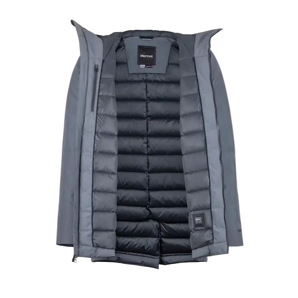 Marmot Men's Oslo Gore Tex Down Jacket - Steel Onyx