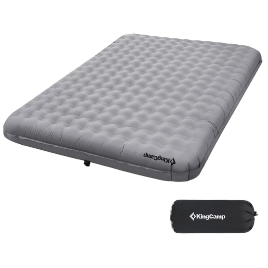 KingCamp Insulated Double Sleep Pad w/Inflator Bag