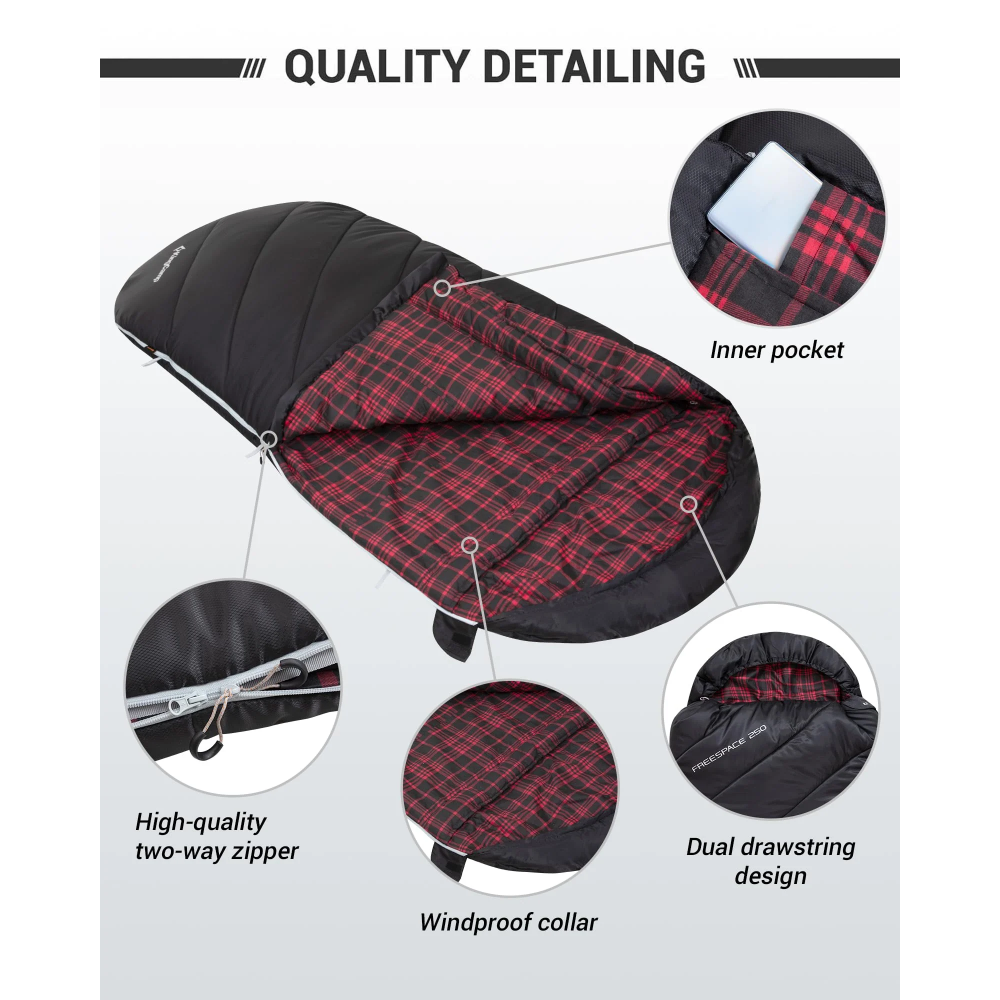 Freespace 250 Sleeping Bag (5)