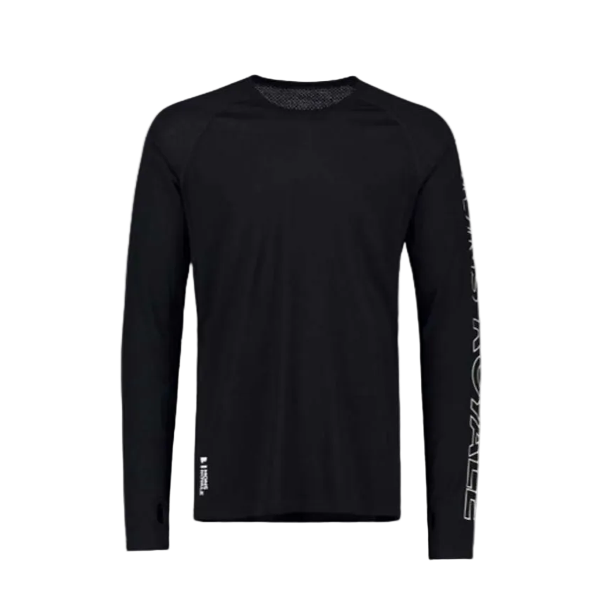 Mons Royale Temple Men's LS Top Black