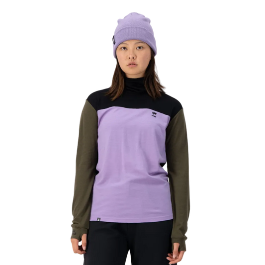Mons Royale Yotei Merino High Neck Women's LS Top