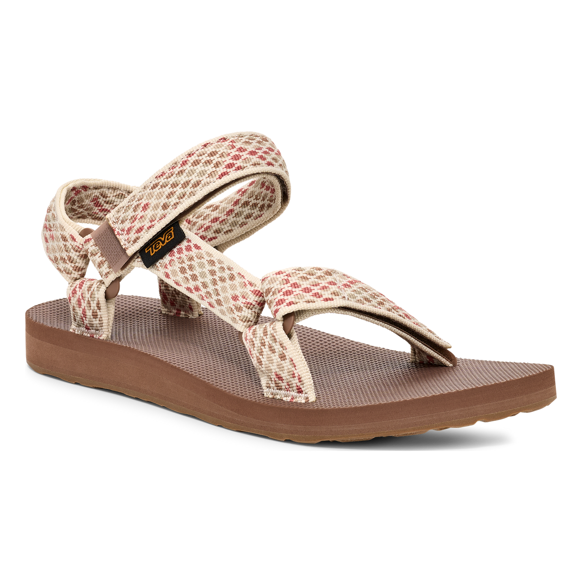 Teva Original Universal women's sandal in Chroma Sweet Corn/Caribou, angle view
