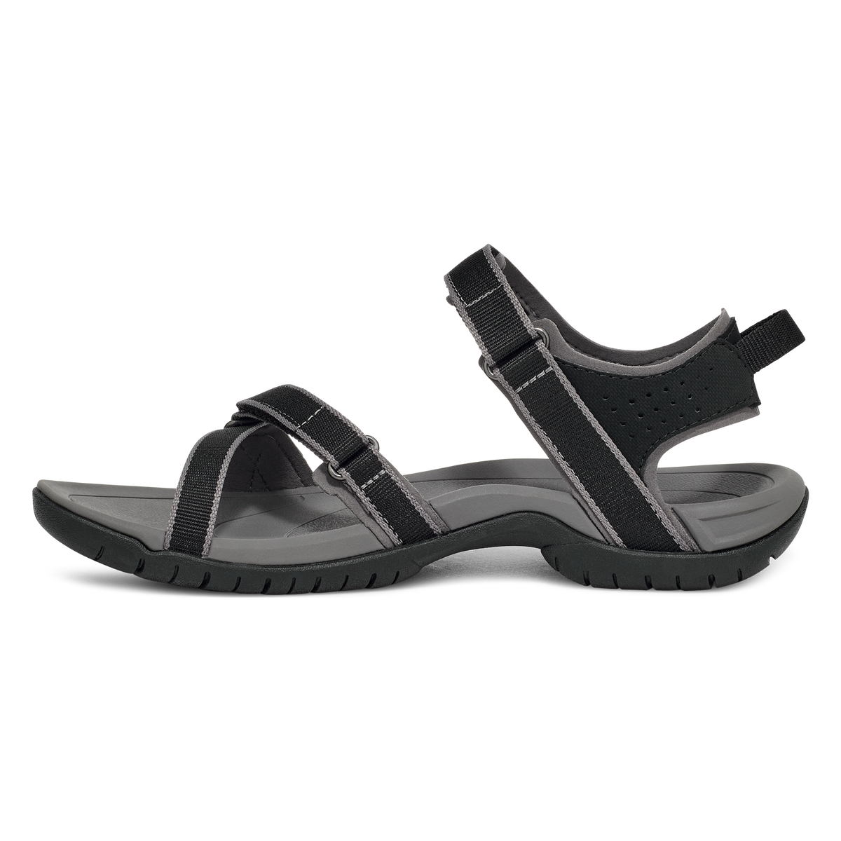 Teva Verra women's sandal in Black, inside view