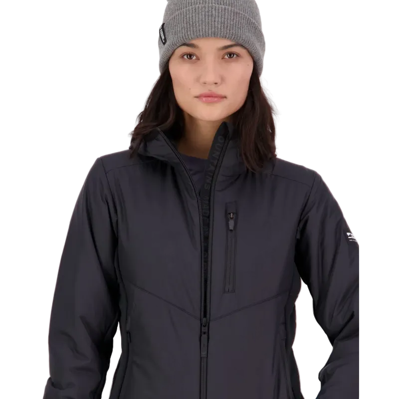 Mons Royale Arete Women's Merino Insulated Hooded Jacket - XS