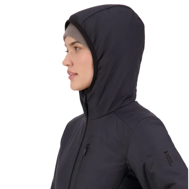 Mons Royale Arete Women's Merino Insulated Hooded Jacket - XS