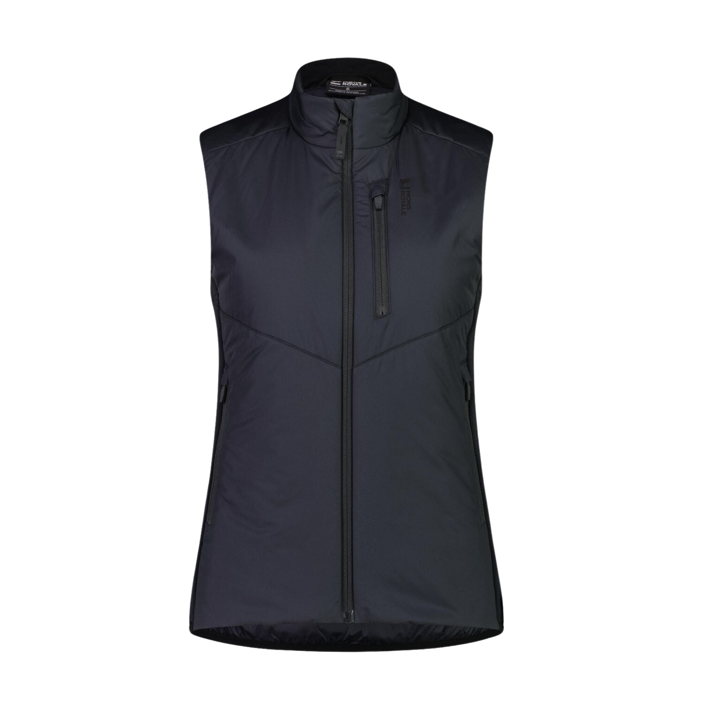 Mons Royale Arete Wool Insulation Vest Black Womens - Medium