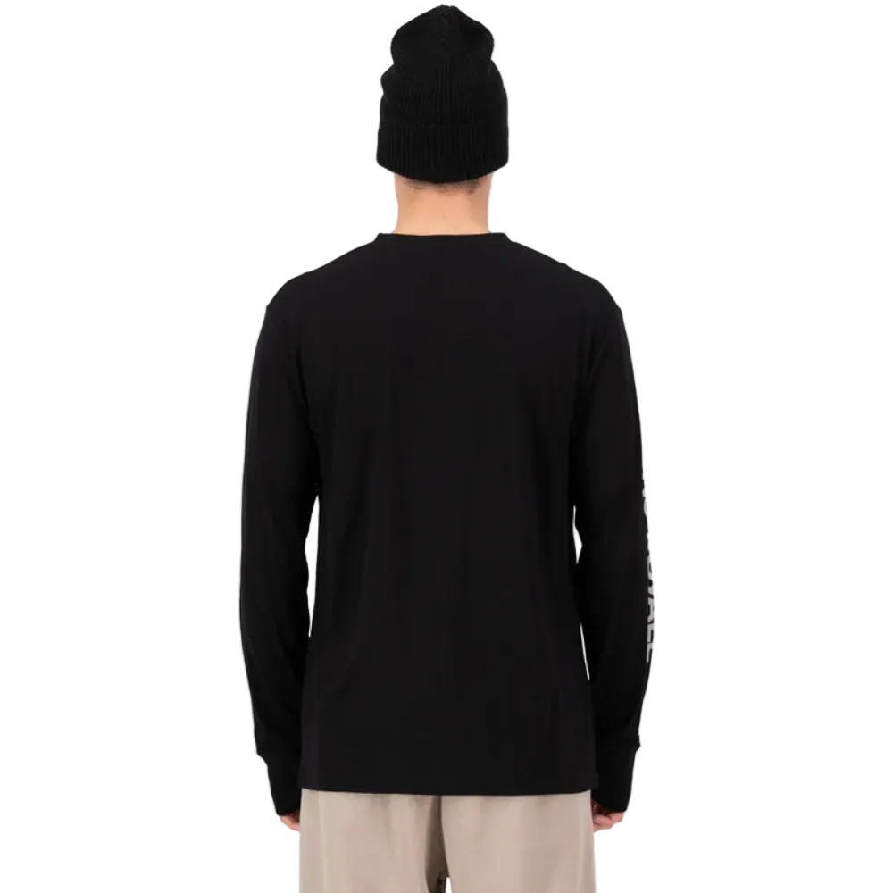 Mons Royale Yotei Men's Merino Long Sleeve Top Black
