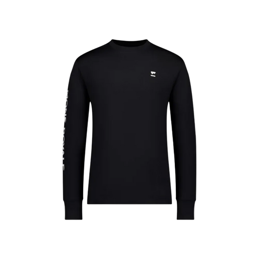 Mons Royale Yotei Men's Merino Long Sleeve Top Black