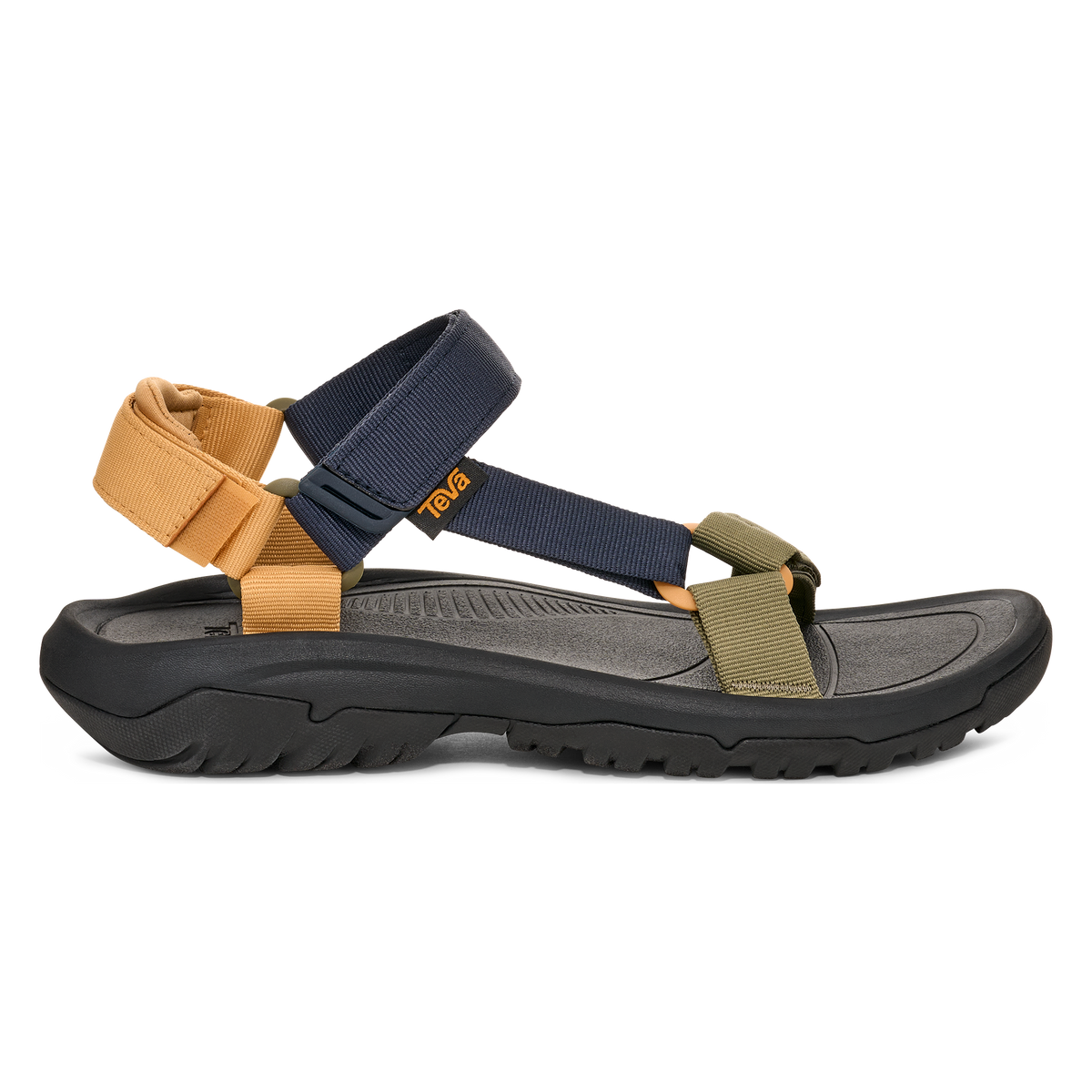 Teva Hurricane XLT2 men's sandal in Burnt Olive Multi, side view