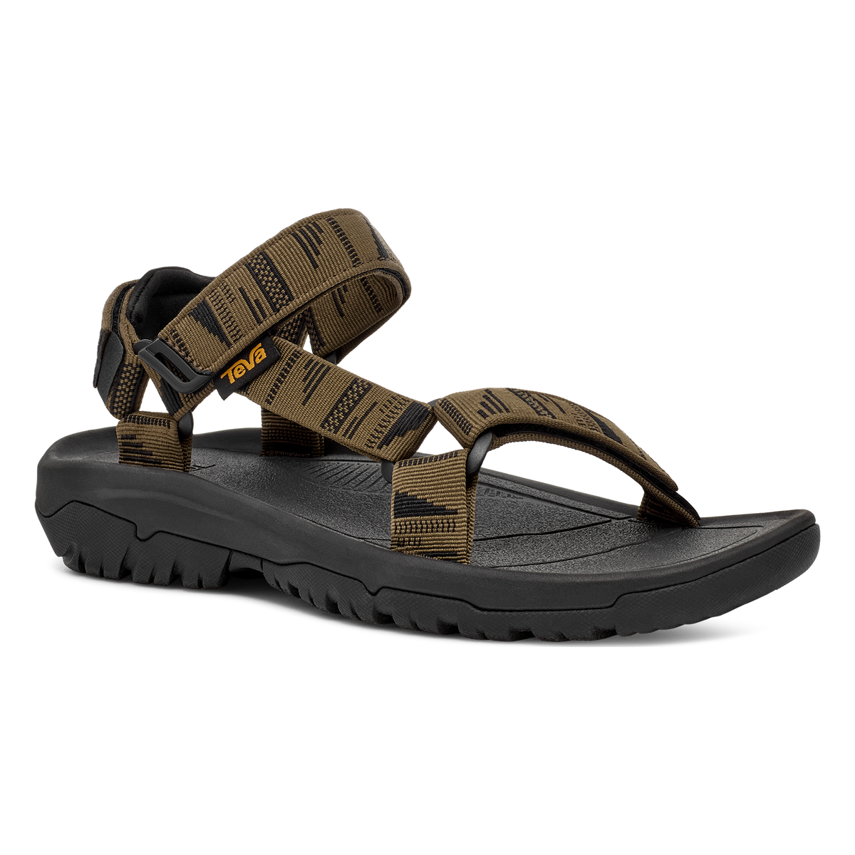 Teva Hurricane XLT2 men's sandal in Chara Dark Olive, angle view