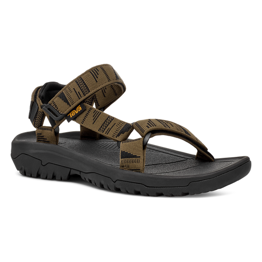 Teva Hurricane XLT2 men's sandal in Chara Dark Olive, angle view