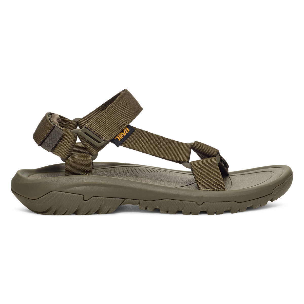 Teva Hurricane XLT2 men's sandal in Olive, side view