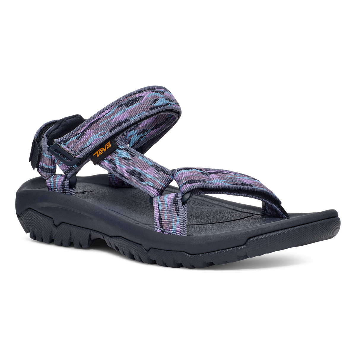 Teva Hurricane XLT2 women's sandal in Mesh Total Eclipse, angle view