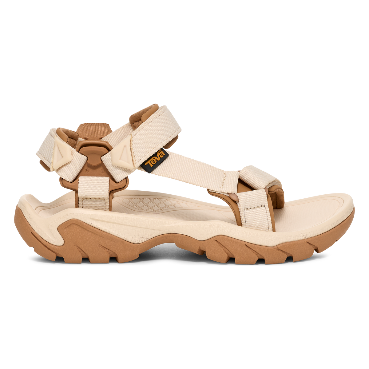 Teva Terra Fi 5 Universal women's hiking sandal in Coconut, side view
