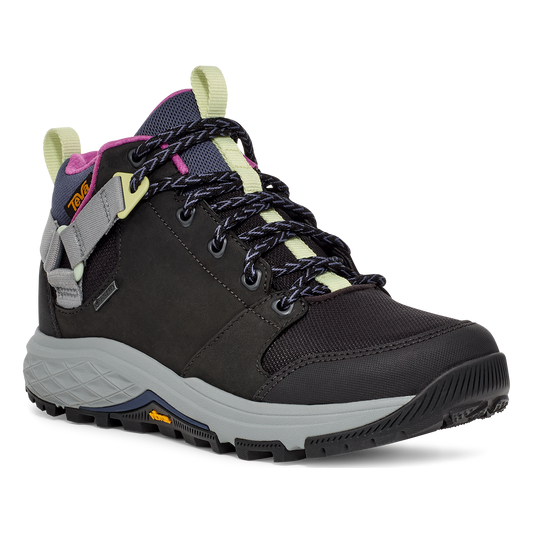 Teva Grandview GTX women's hiking boot in Caviar, angle view