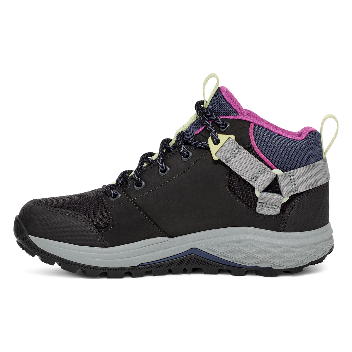 Teva Grandview GTX women's hiking boot in Caviar, inside view