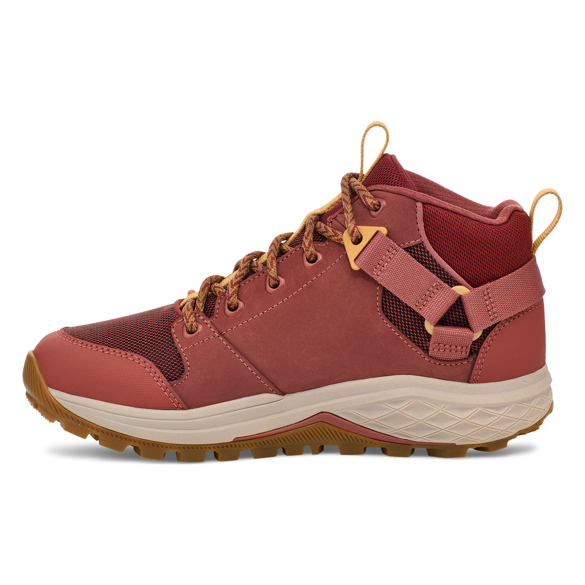 Teva Grandview GTX women's hiking boot in Marsala/Sundried Tomato, inside view