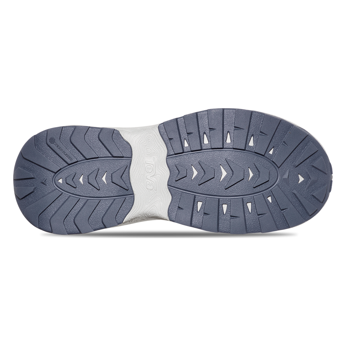 Teva Outflow CT women's closed-toe water sandal in Folkstone Grey, sole