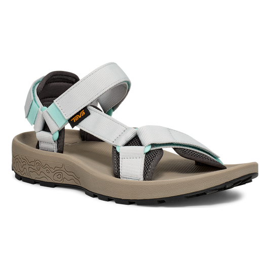 Teva Hydratrek women's water sandal in Lunar Rock, angle view